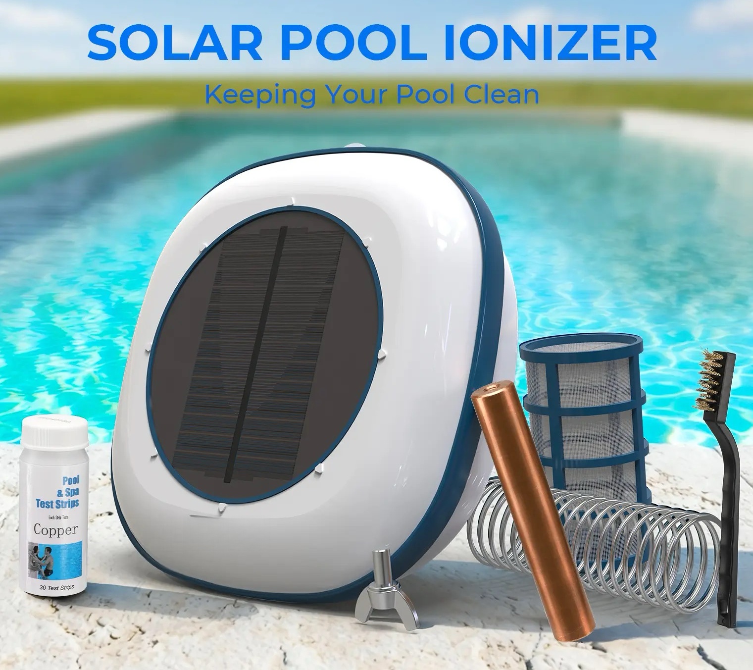 Solar Pool Floating Water Cleaner and Purifier